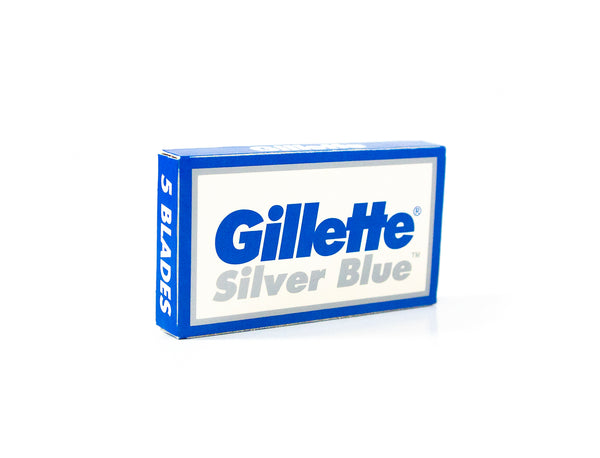 Gillette Silver Blue Razor Blades (Pack of 5)