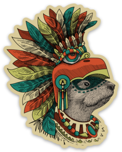 Jungle Warrior Sticker