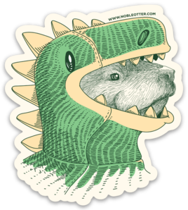 Rawr Sticker